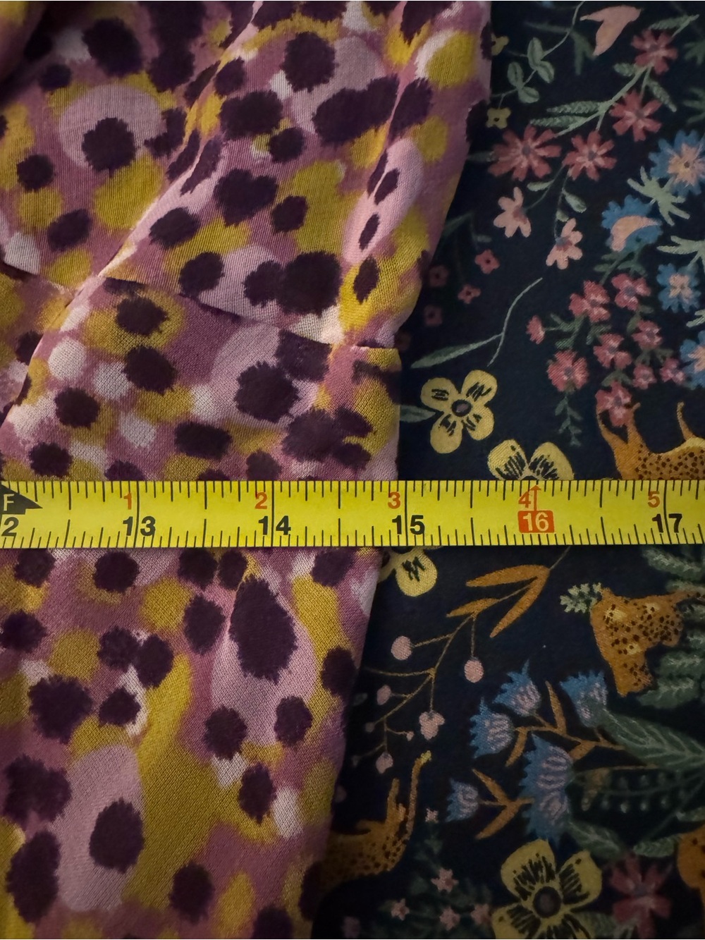 A.B.S. by Allen Schwartz Vintage Y2K Purple Animal Print Midi Dress Size - 10 - Picture 8 of 9